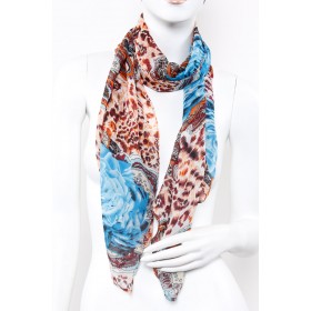 Soft Silk Printed Scarf C26